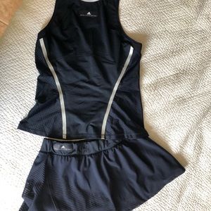 Adidas Stella McCartney top and skirt size L